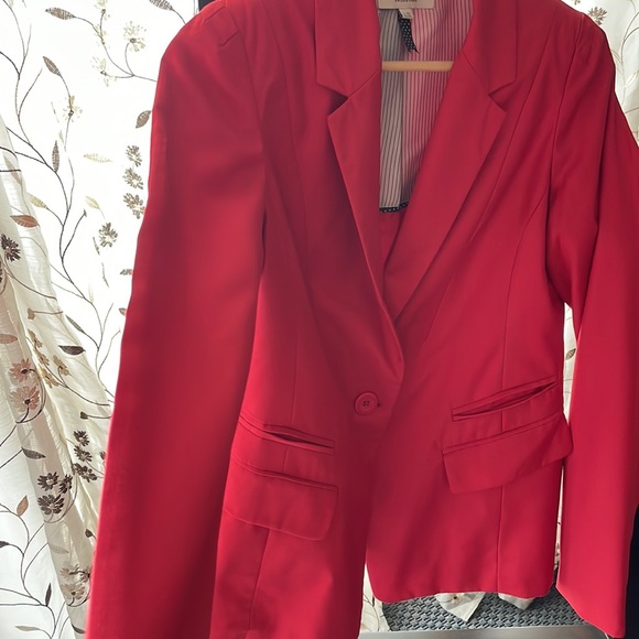 Bershka women cherry red blazer - Picture 11 of 11